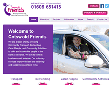 Tablet Screenshot of cotswoldfriends.org